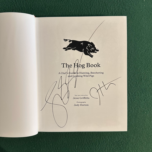 Cookbook Hardback: Jesse Griffiths - The Hog Book SIGNED