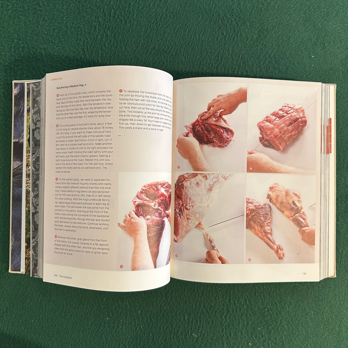 Cookbook Hardback: Jesse Griffiths - The Hog Book SIGNED
