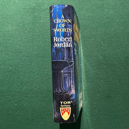 Vintage Fantasy Hardback: Robert Jordan - A Crown of Swords, Book 7 of The Wheel of Time SIGNED FIRST EDITION/PRINTING