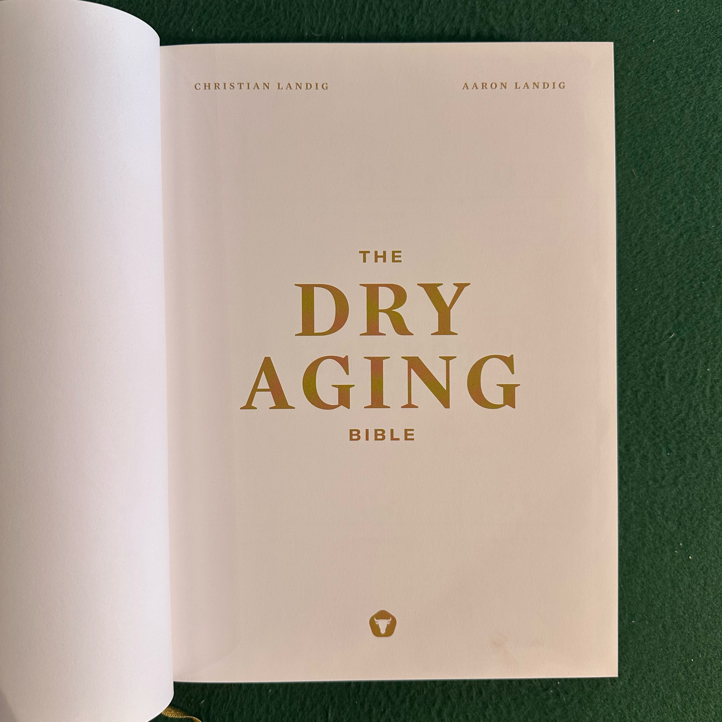 Cookbook Hardback: Christian & Aaron Landig - The Dry Aging Bible THIRD EDITION