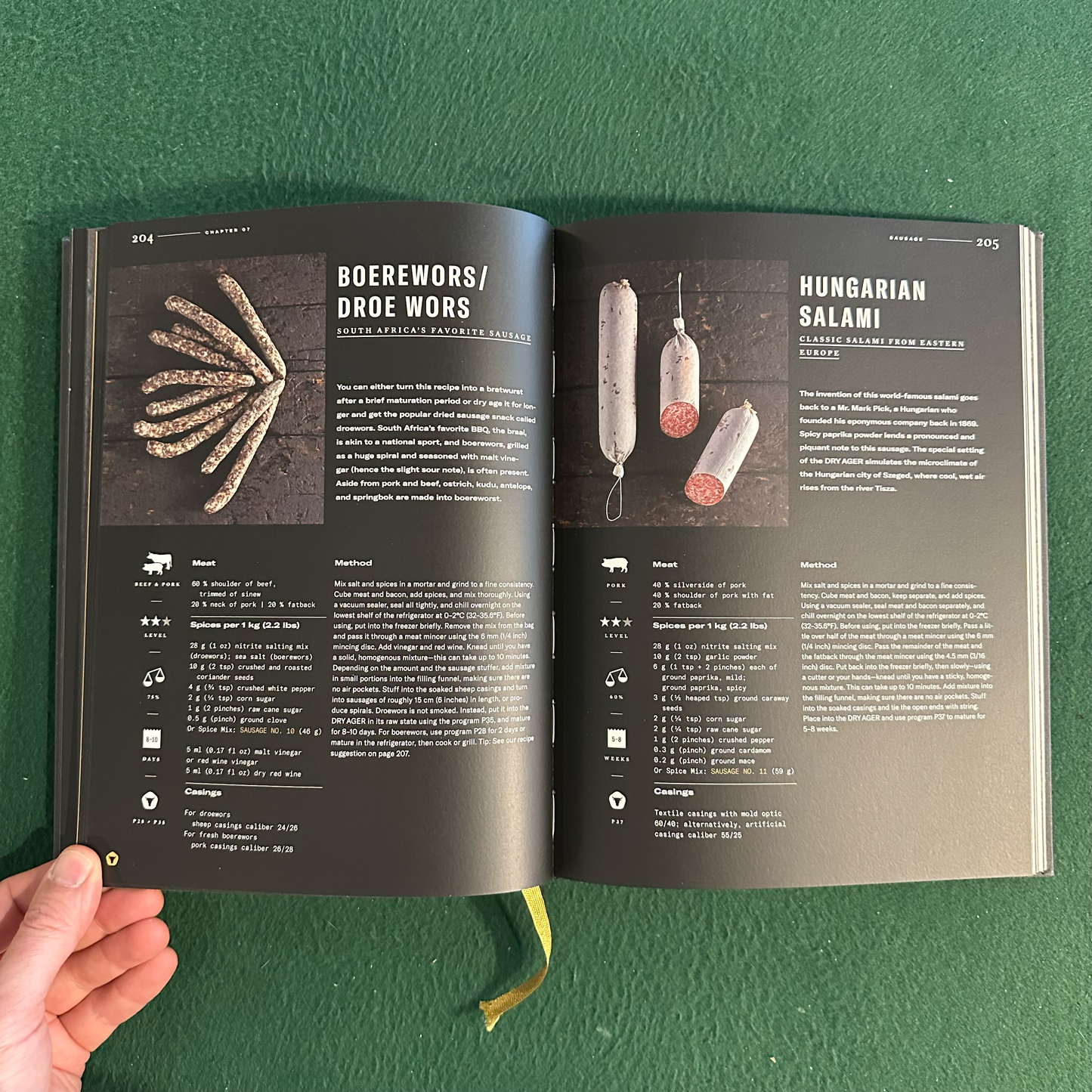 Cookbook Hardback: Christian & Aaron Landig - The Dry Aging Bible THIRD EDITION