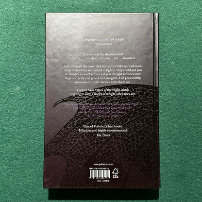 Fantasy Hardback: Terry Pratchett - Guards! Guards! ARTIST SIGNED LIMITED EDITION