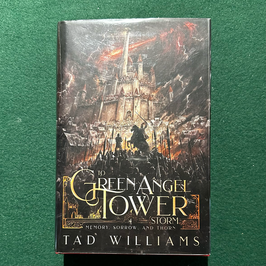 Fantasy Hardback: Tad Williams - To Green Angel Tower: Storm BROKEN BINDING FIRST EDITION