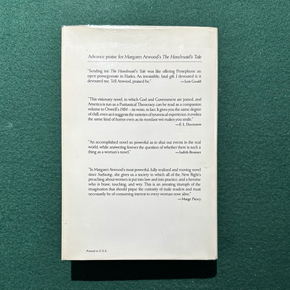 Vintage Fiction Hardback: Margaret Atwood - The Handmaid's Tale