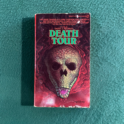 Vintage Horror Paperback: David J Michael - Death Tour FIRST PRINTING