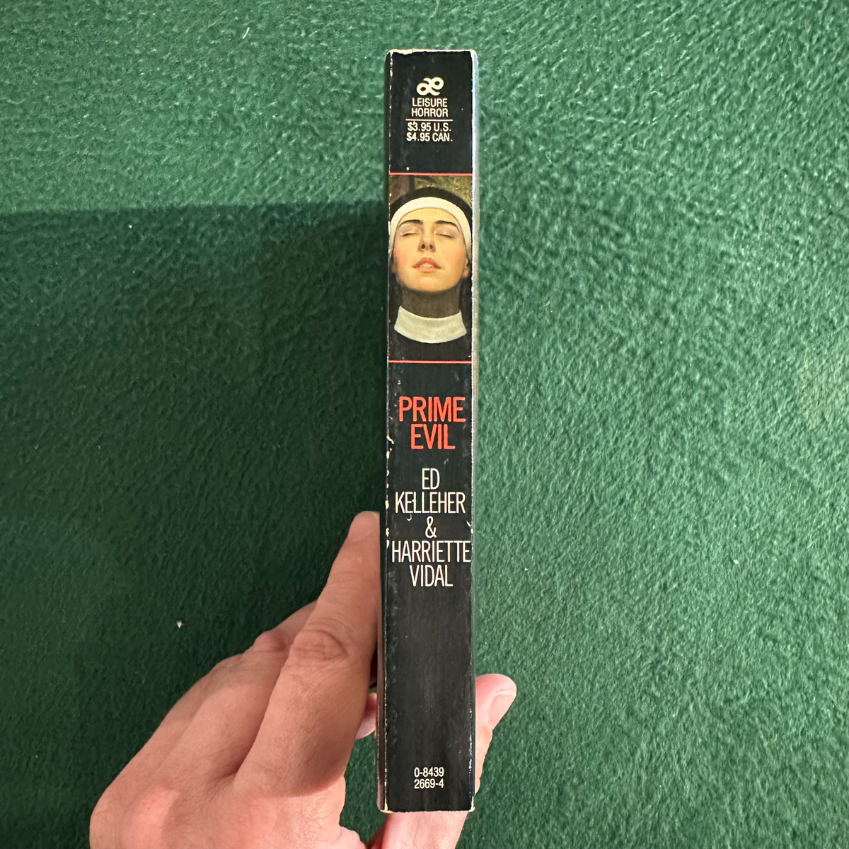 Vintage Horror Paperback: Ed Kelleher & Harriette Vidal - Prime Evil