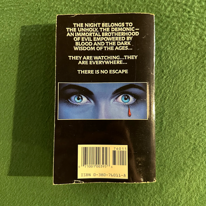 Vintage Horror Paperback: David C Smith - The Eyes of Night FIRST PRINTING
