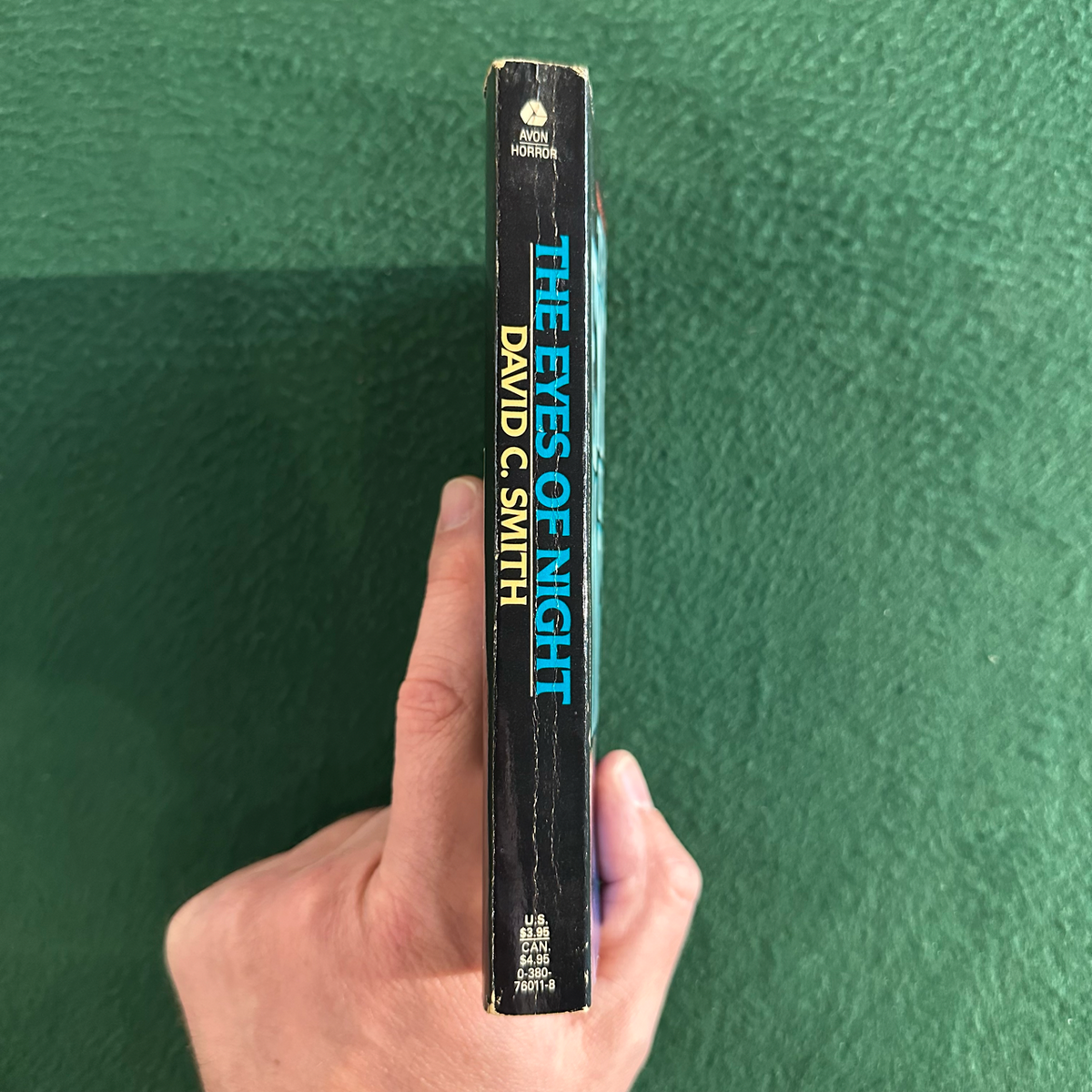 Vintage Horror Paperback: David C Smith - The Eyes of Night FIRST PRINTING
