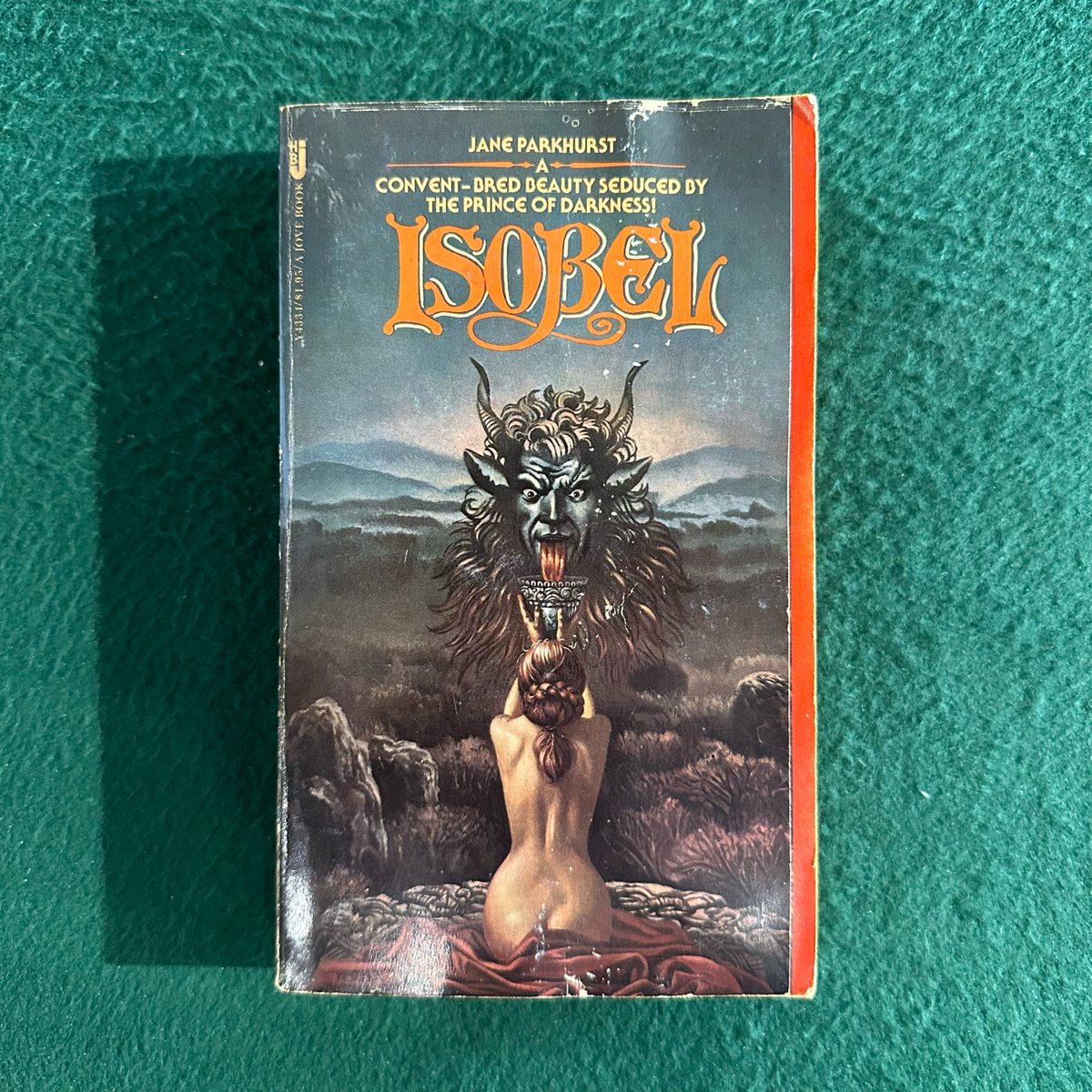 Vintage Horror Paperback: Jane Parkhurst - Isobel FIRST PRINTING