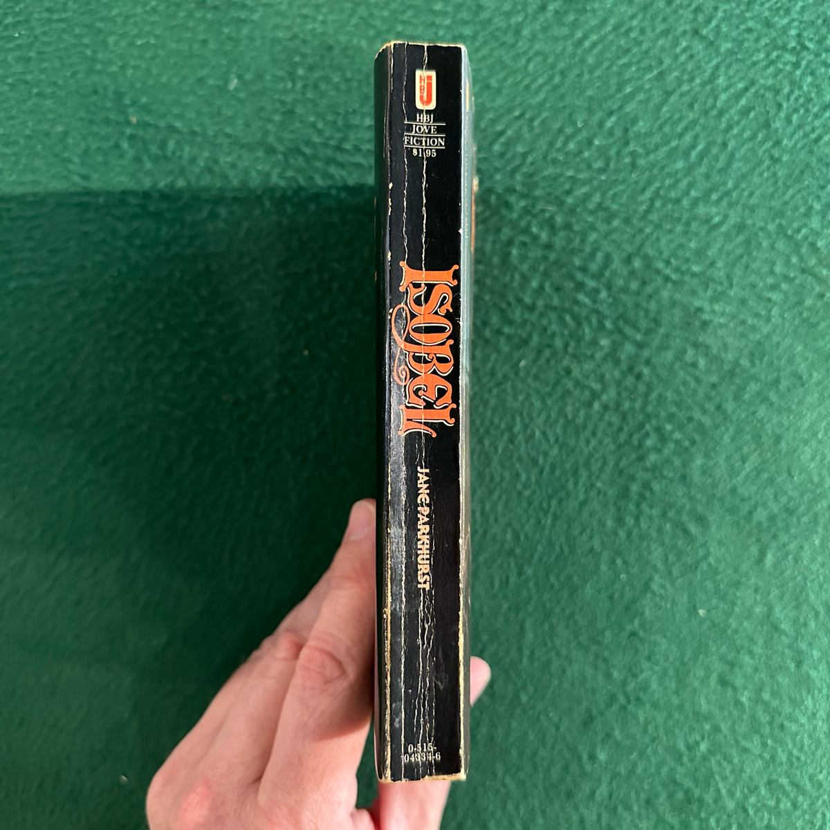 Vintage Horror Paperback: Jane Parkhurst - Isobel FIRST PRINTING