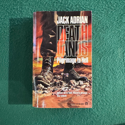 Vintage Fiction Paperback: Jack Adrian - Death Lands: Pilgrimage to Hell FIRST PRINTING