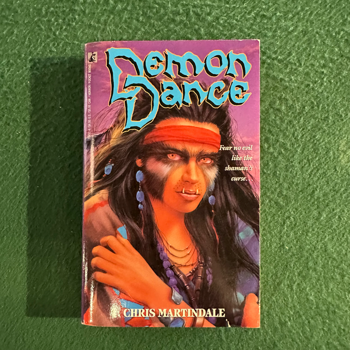 Vintage Horror Paperback: T Chris Martindale - Demon Dance FIRST PRINTING