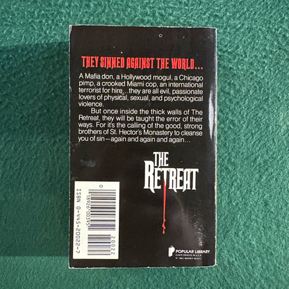 Vintage Horror Paperback: Jerrold Mundis - The Retreat FIRST PRINTING