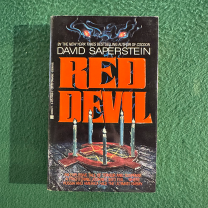 Vintage Horror Paperback: David Saperstein - Red Devil FIRST PRINTING