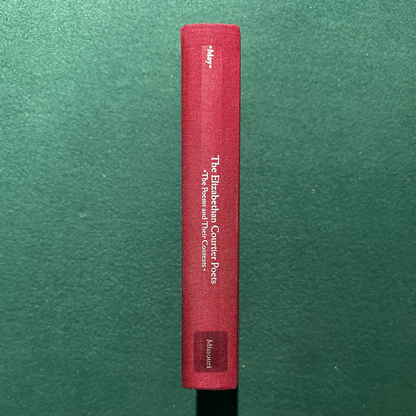 Vintage Non-Fiction Hardback: Steven W May - The Elizabethan Courtier Poets FIRST PRINT