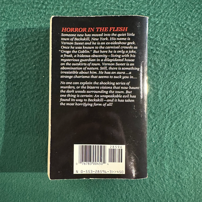 Vintage Horror Paperback: Jeffrey Sackett - The Demon FIRST PRINTING