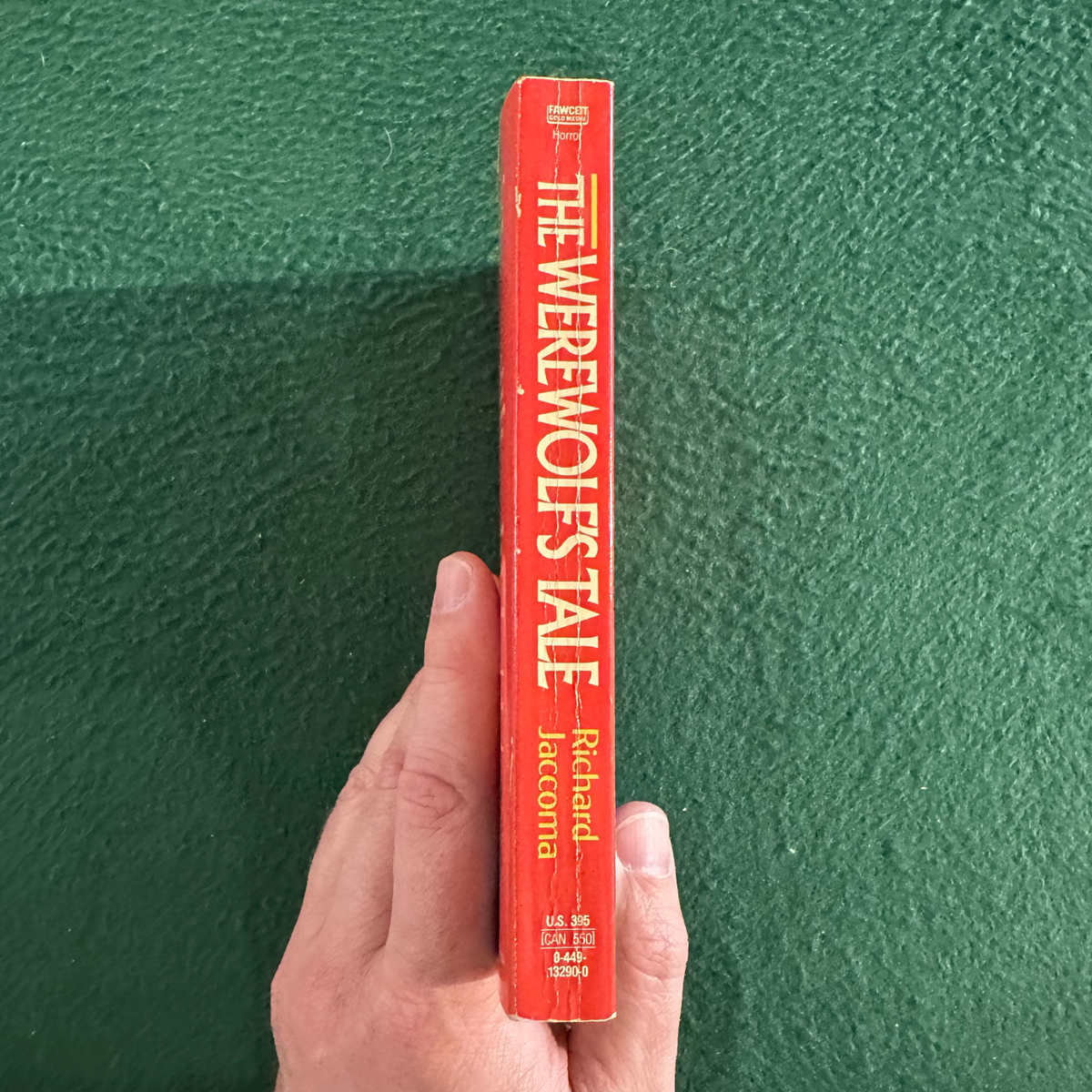 Vintage Horror Paperback: Richard Jaccoma - The Werewolf's Tale