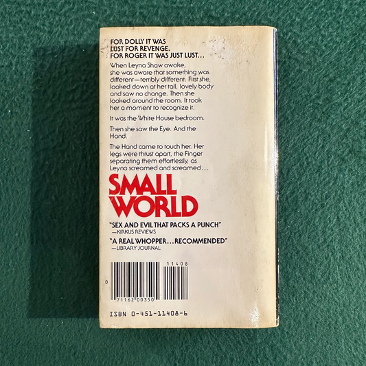 Vintage Horror Paperback: Tabitha King - Small World FIRST PRINTING