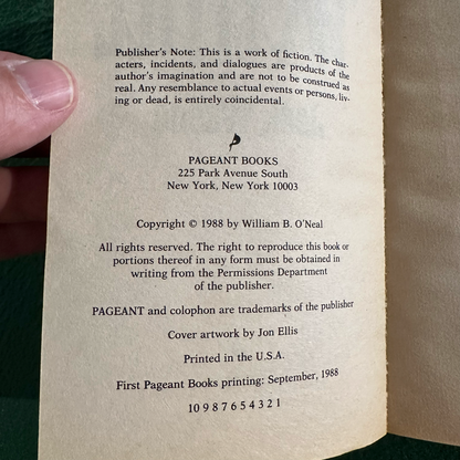 Vintage Horror Paperback: Jack Woods - Wolffile FIRST PRINTING