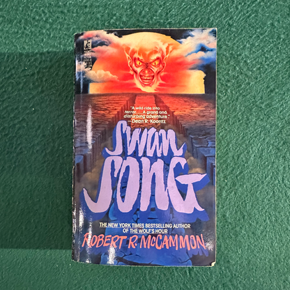 Vintage Horror Paperback: Robert R McCammon - Swan Song