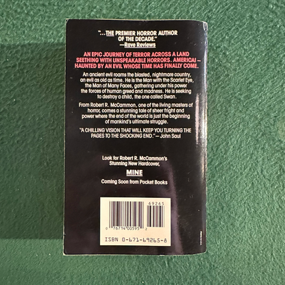 Vintage Horror Paperback: Robert R McCammon - Swan Song