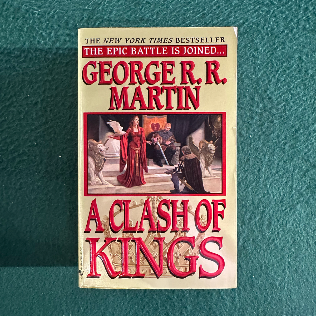 Vintage Fantasy Paperback: George RR Martin - A Clash of Kings FIRST PRINTING