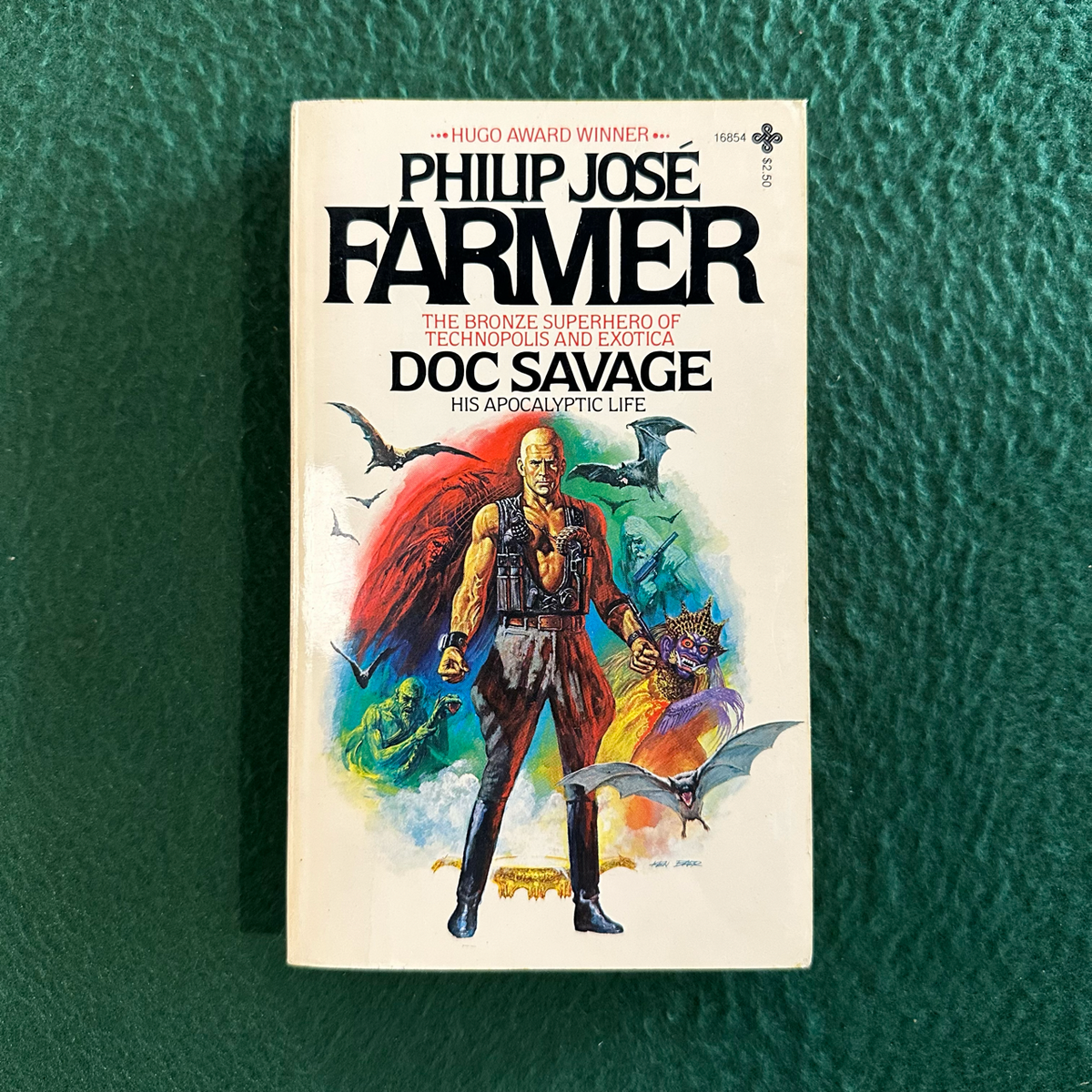 Vintage Sci-Fi Paperback: Philip Jose Farmer - Doc Savage: His Apocalyptic Life FIRST PRINTING