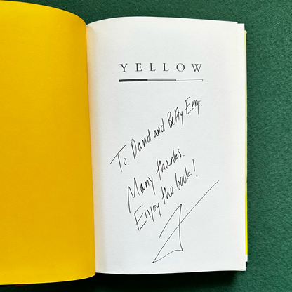 Fiction Hardback: Frank H Wu - Yellow SIGNED FIRST EDITION