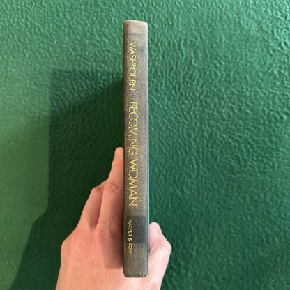 Vintage Non-Fiction Hardback: Penelope Washbourn - Becoming Woman FIRST EDITION
