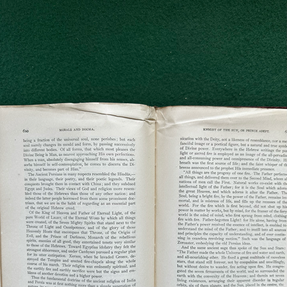 Antique Non-Fiction Hardback: Morals and Dogma of the Ancient and Accepted Scottish Rite of Freemasonry 1920