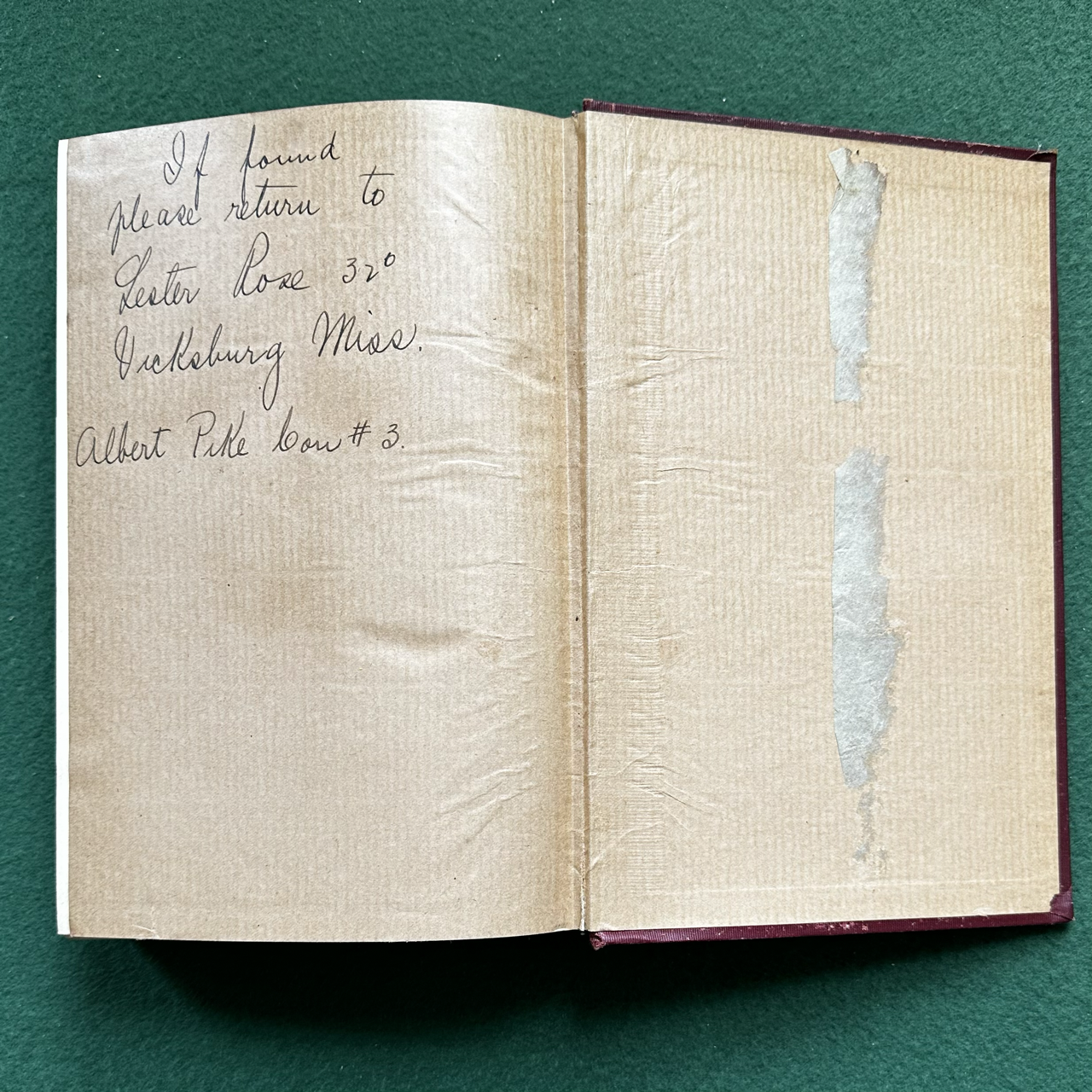 Antique Non-Fiction Hardback: Morals and Dogma of the Ancient and Accepted Scottish Rite of Freemasonry 1920