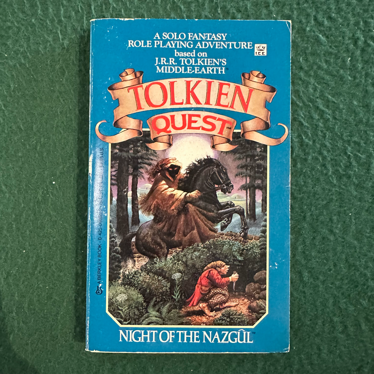 Vintage Fantasy Paperback: John David Ruemmler - Tolkien Quest: The Legend of Weathertop