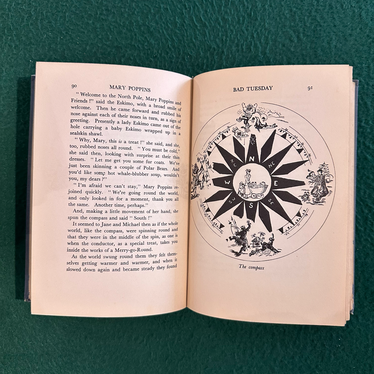 Vintage Fiction Hardback: P L Travers - Mary Poppins