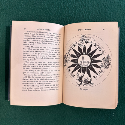 Vintage Fiction Hardback: P L Travers - Mary Poppins