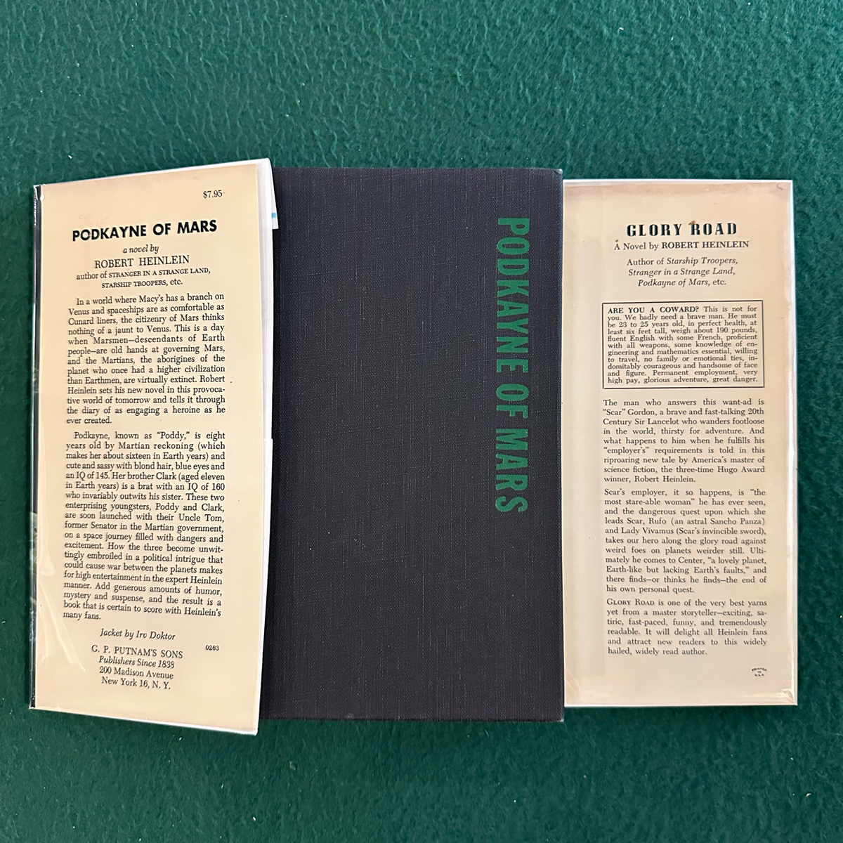Vintage Sci-Fi Hardback: Robert Heinlein - Podkayne of Mars