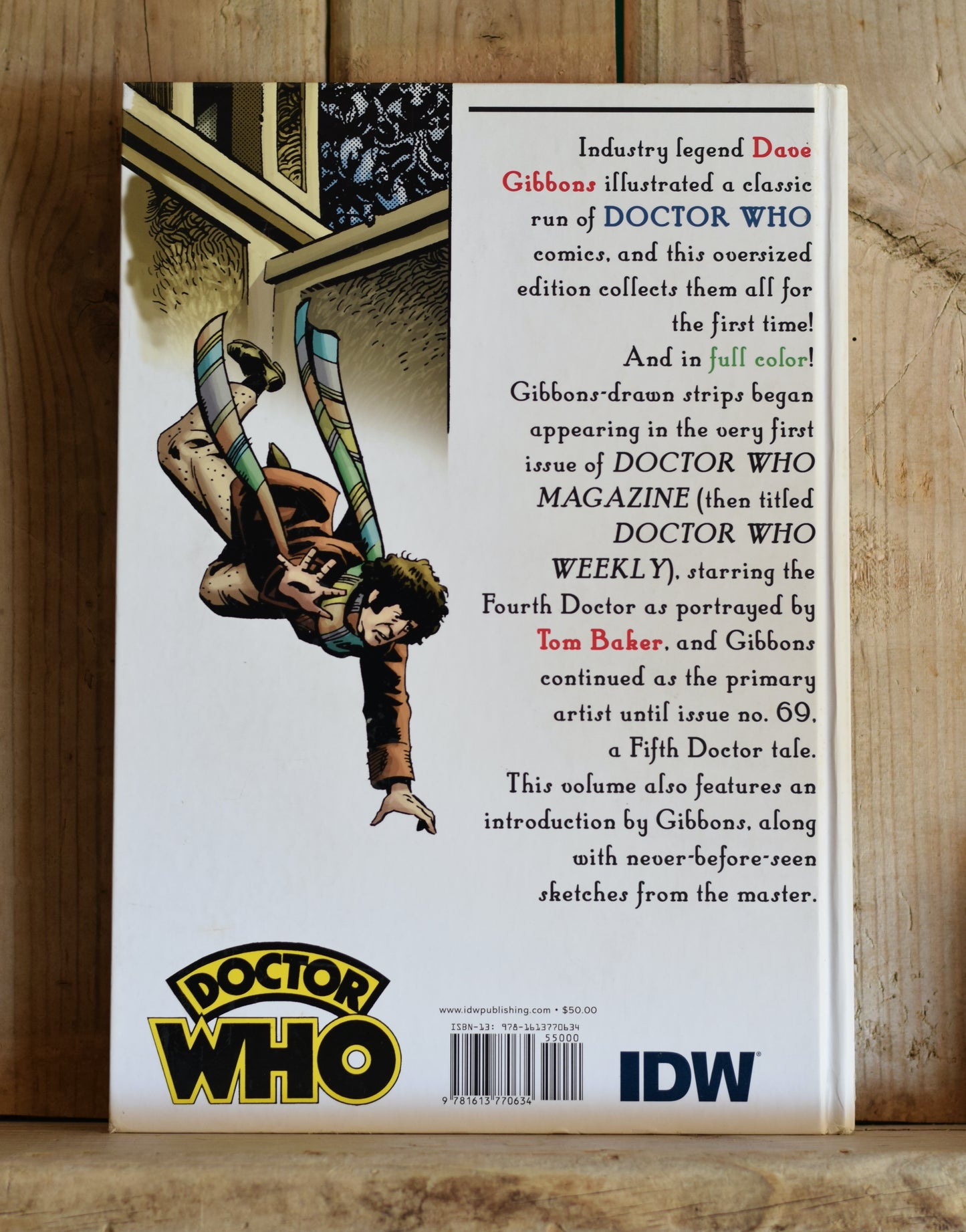 Graphic Novel Hardback: Doctor Who - The Dave Gibbons Collection FIRST PRINTING