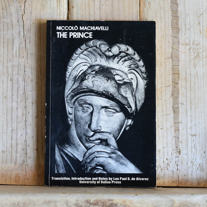 Vintage Non-fiction Paperback: Niccolo Machiavelli - The Prince, Translated by Leo Paul S de Alvarez