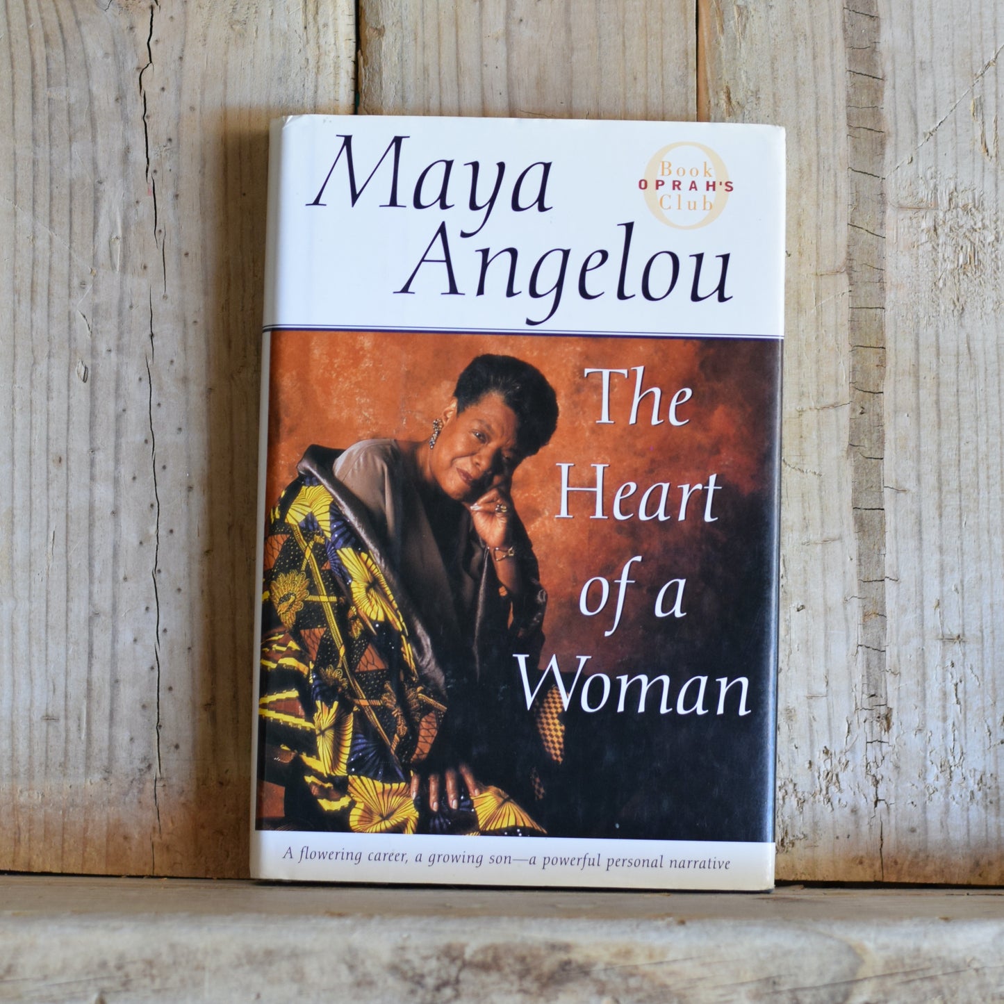 Vintage Autobiography Hardback: Maya Angelou - The Heart of a Woman SIGNED 2nd PRINTING