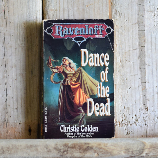 Vintage Dungeons and Dragons Paperback: Christie Golden - Dance of the Dead FIRST PRINTING