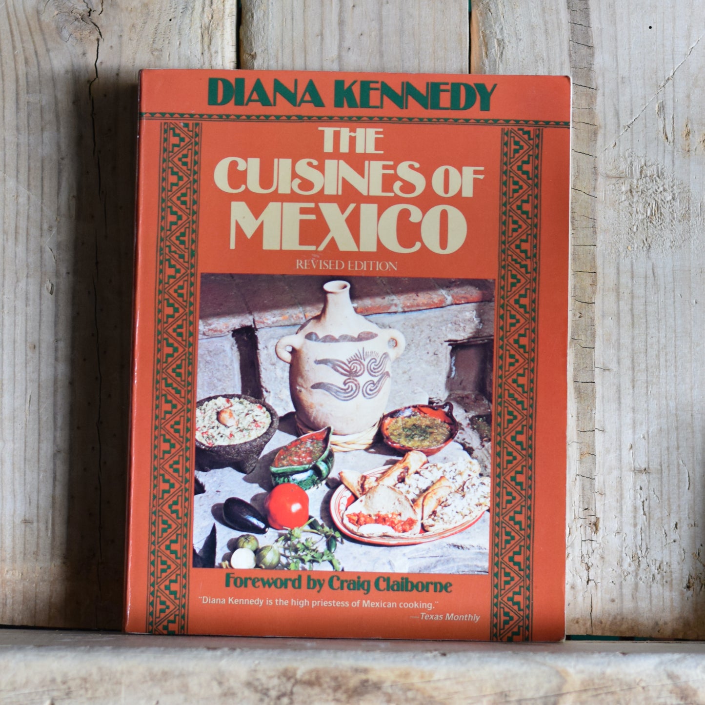 Vintage Cookbook Paperback: Diana Kennedy - The Cuisines of Mexico FIRST PRINTING