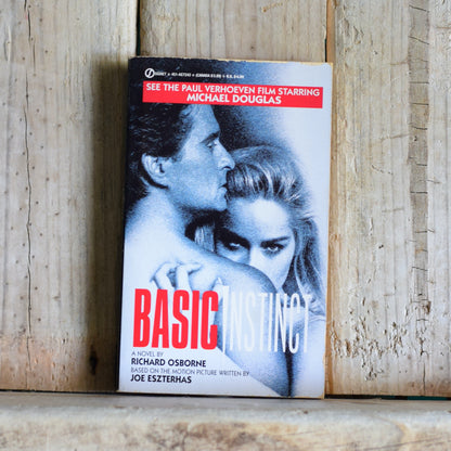 Vintage Fiction Paperback: Richard Osborne - Basic Instinct FIRST PRINTING