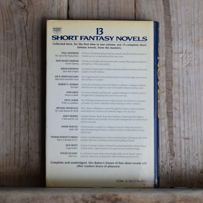 Vintage Fantasy Hardback: 13 Short Fantasy Novels Presented by Isaac Asimov FIRST PRINTING