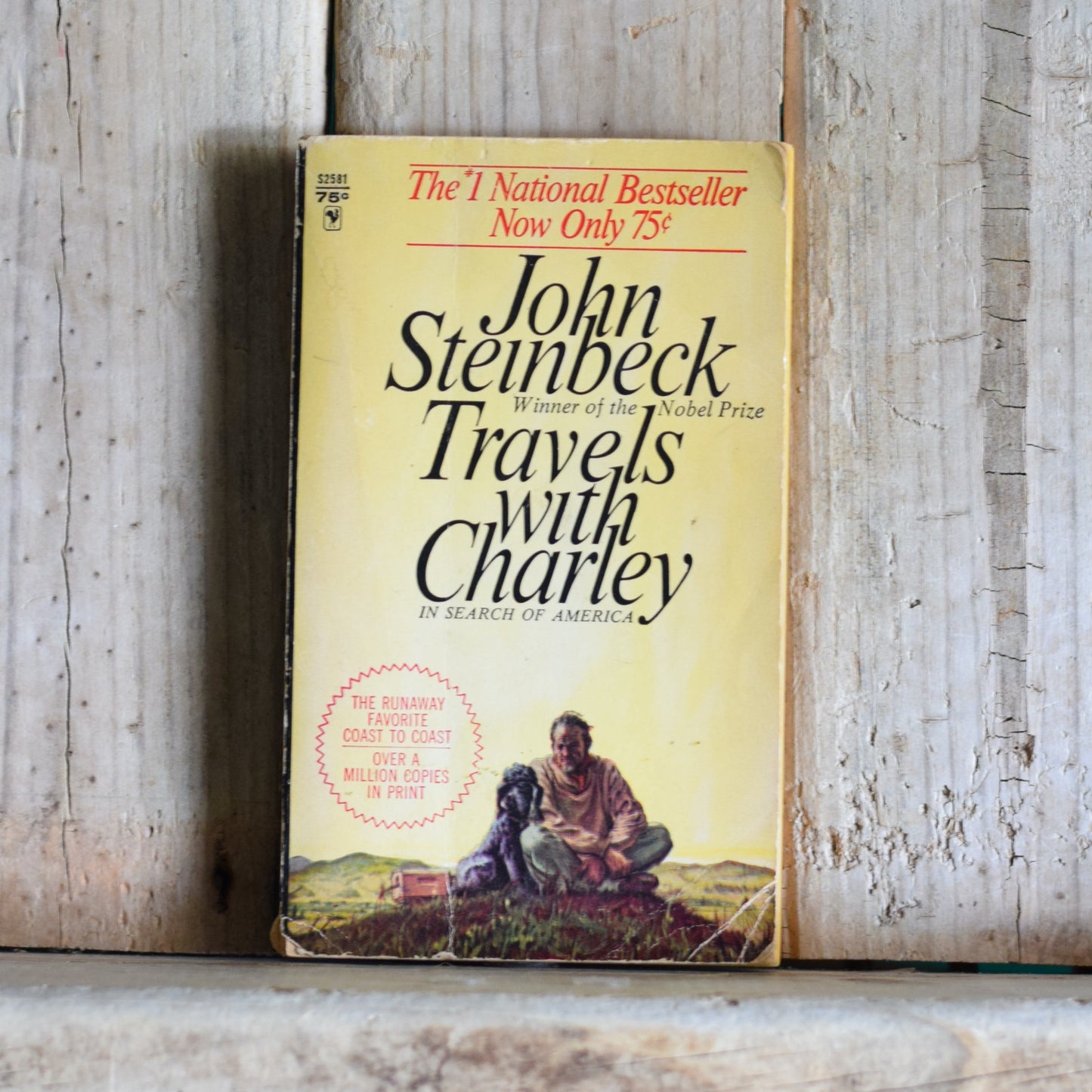 Vintage Fiction Paperback: John Steinbeck - Travels with Charley