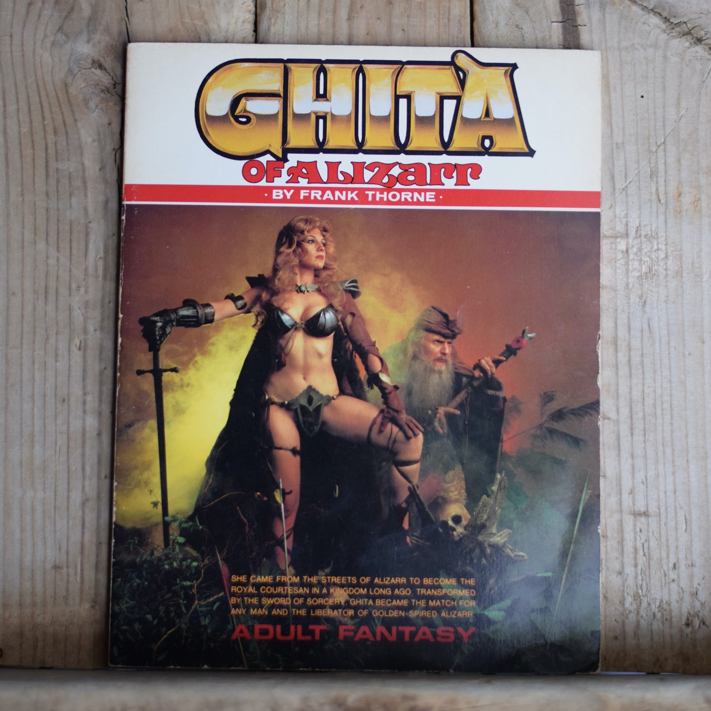 Vintage Fantasy Paperback: Frank Thorne - Ghita of Alizarr FIRST EDITION