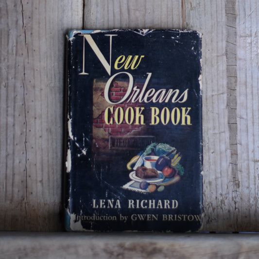 Vintage Cookbook Hardback: Lena Richard - New Orleans Cook Book FIRST EDITION
