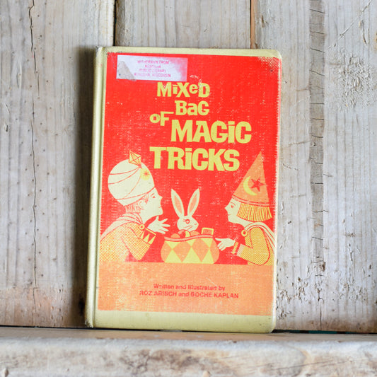 Vintage Non-fiction Hardback: Roz Abisch and Bouche Kaplan - Mixed Bag of Magic Tricks FIRST EDITION/PRINTING
