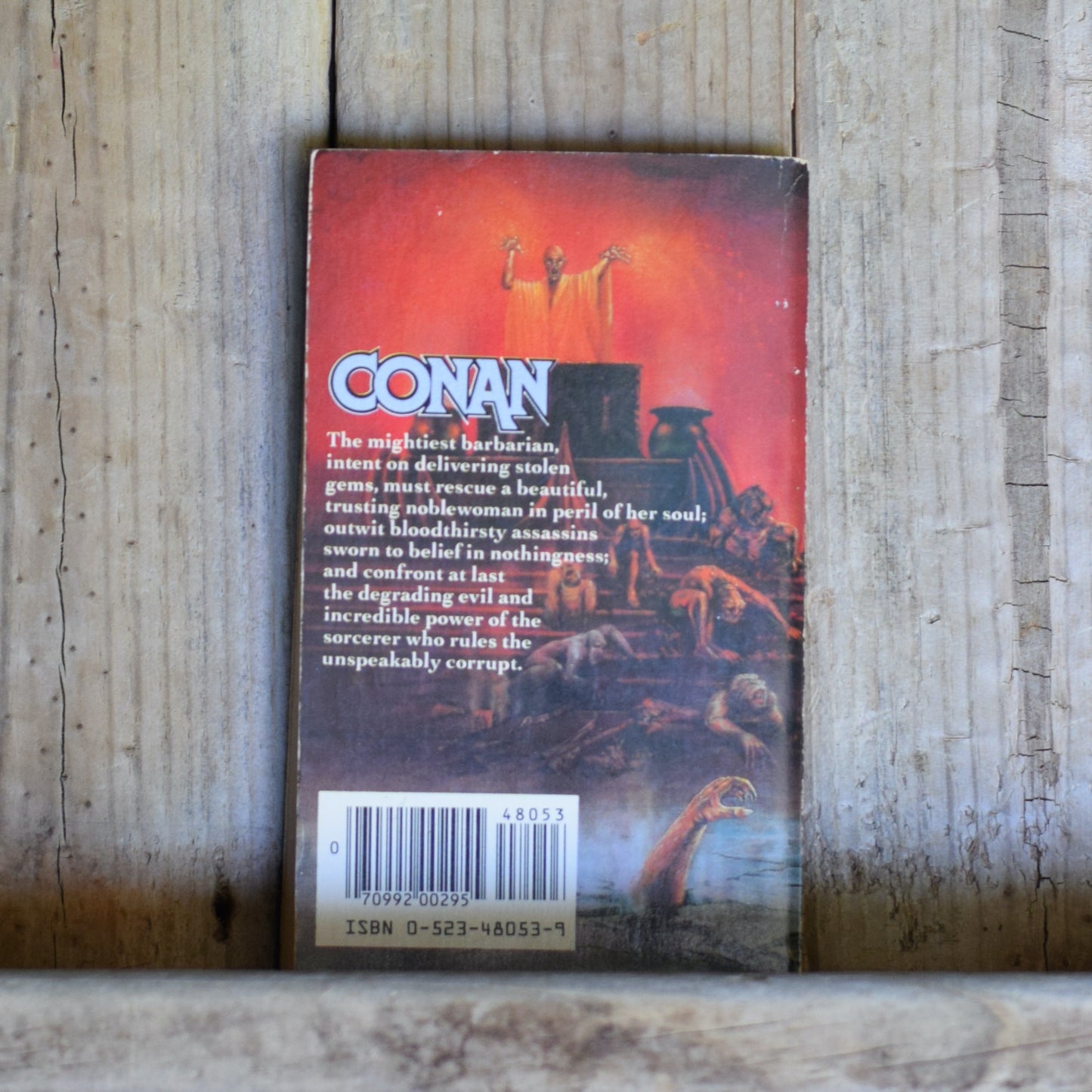 Vintage Fantasy Paperback: Robert Jordan - Conan the Unconquered