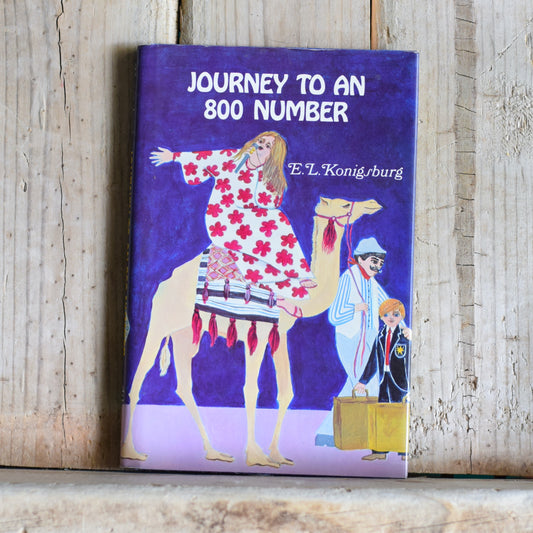 Vintage Fiction Hardback: E L Koningsburg - Journey to a 800 Number SIGNED