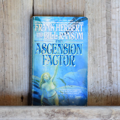 Vintage Sci-fi Paperback: Frank Herbert and Bill Ransom - The Ascension Factor FIRST PRINTING