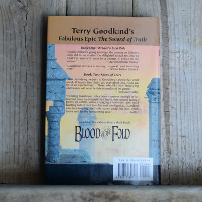 Vintage Fantasy Hardback: Terry Goodkind - Blood of the Fold SIGNED FIRST EDITION